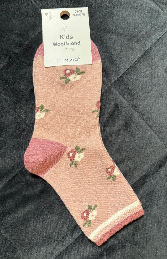 Barnasokkar Wool Blend