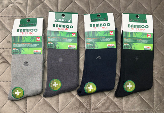 Bamboo Thermo herrasokkar