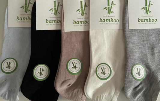 Bamboo Ökklasokkar