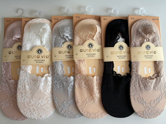 Tátiljur Microfiber blúndu
