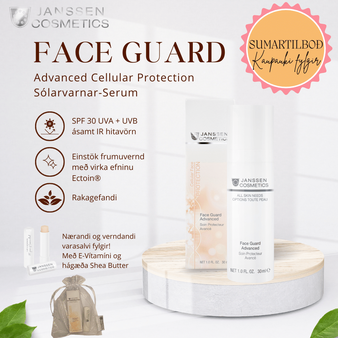SUMARTILBOÐ FACE GUARD+LIP CARE STICK