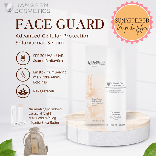 SUMARTILBOÐ FACE GUARD+LIP CARE STICK
