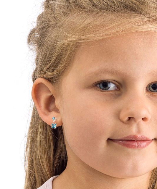 Pendant Butterfly Earring