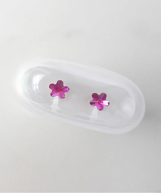 Medical Plastic - Flower Earring
