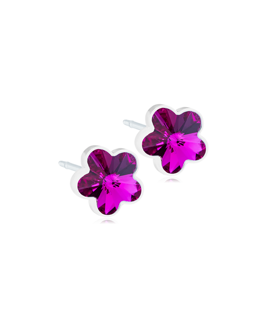 Medical Plastic - Flower Earring