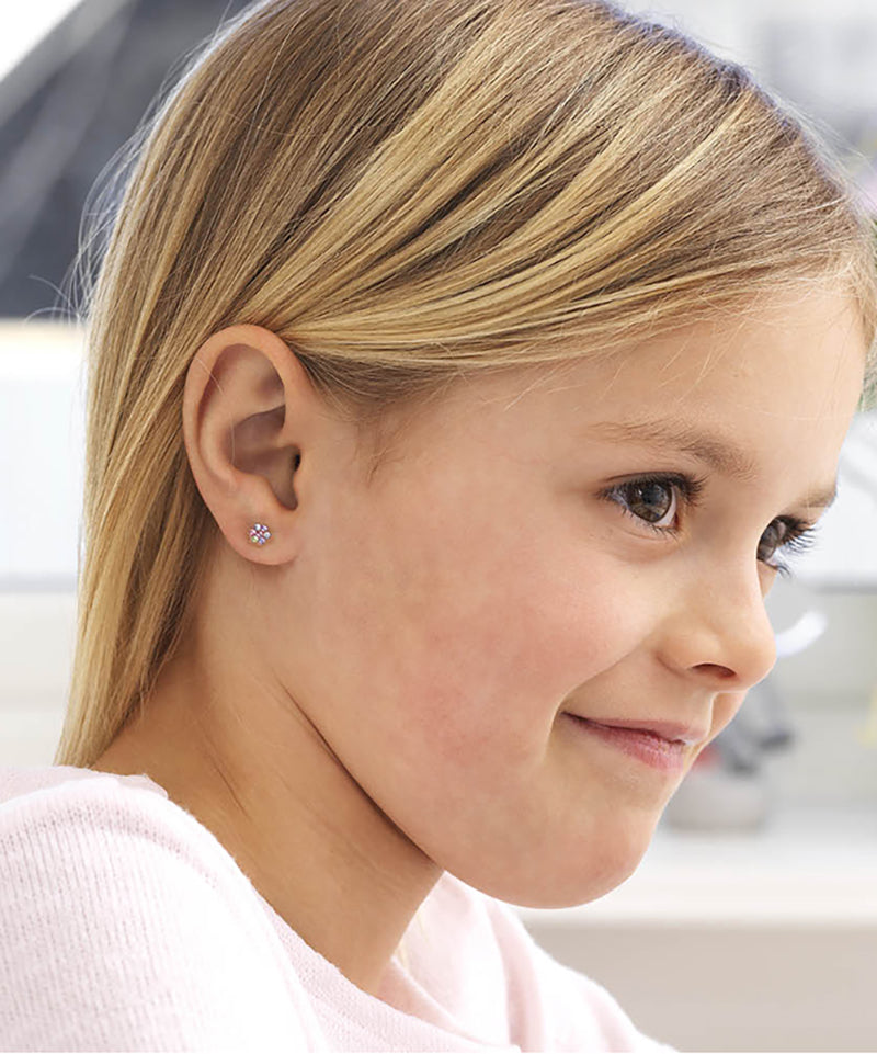 Medical Plastic - Daisy Light Rainbow