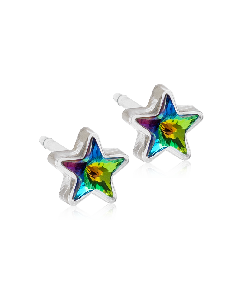 Medical Plastic - Star Earring