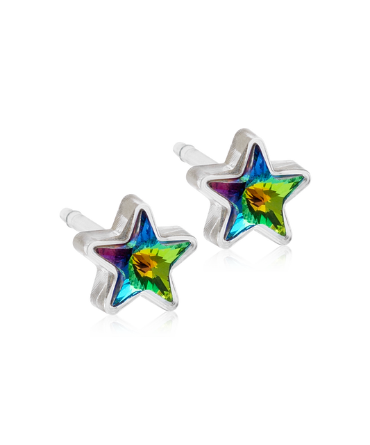 Medical Plastic - Star Earring