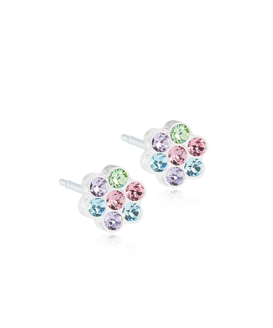 Medical Plastic - Daisy Light Rainbow