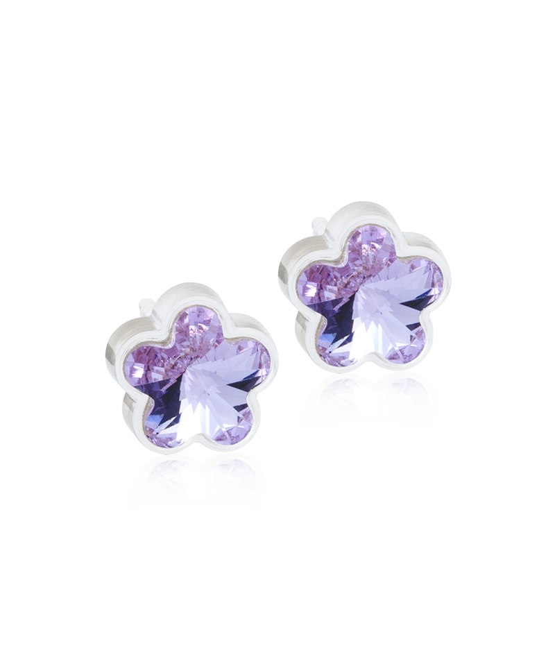 Medical Plastic - Flower Earring