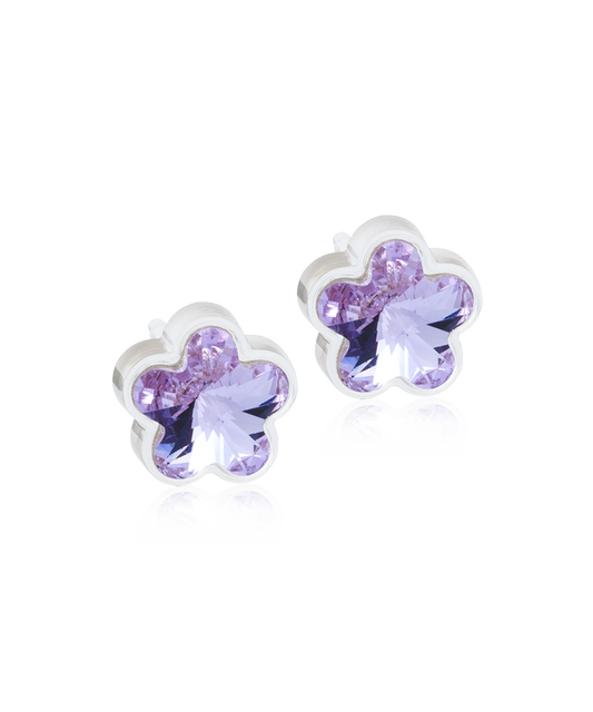 Medical Plastic - Flower Earring