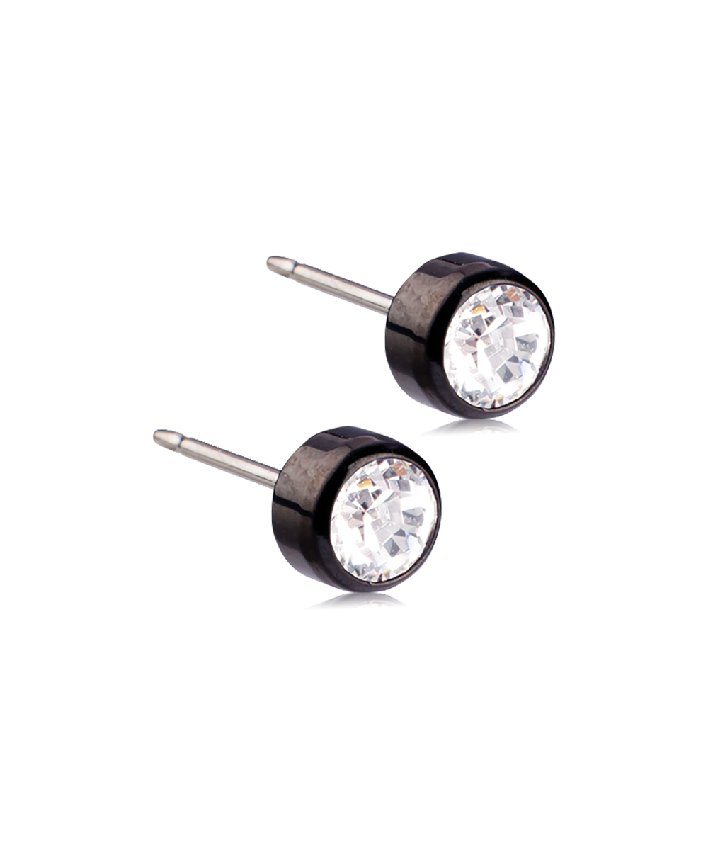 Bezel Earring